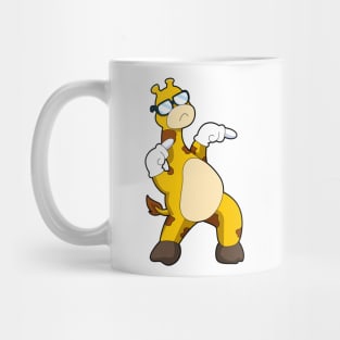 Giraffe with Sunglasses Mug